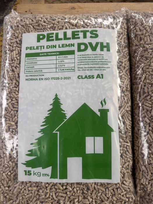 Vând Peleti , brichete ruf  , brichete cilindrice