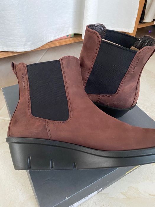 Боти ECCO 41 ботуши кафяви обувки