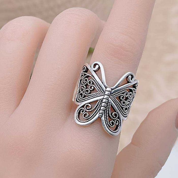 Inel bratara colier reglabil vintage Design fluture dragon colier cruc