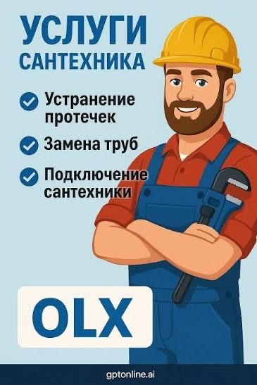 Услуги сантехника