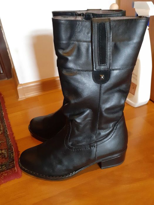 Cizme dama 36 piele imblanite