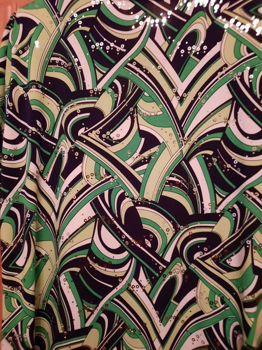 Bluza dama cu paiete și aspect dublu mărimea M