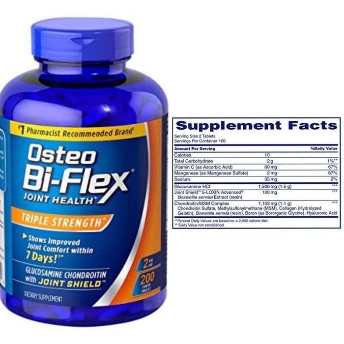 Комплекс для поддержки суставов  200таб Osteo Bi-Flex Triple Strength