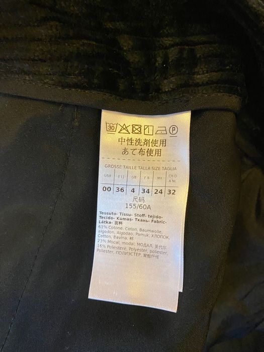 Pantalon raiat Max Mara, nou cu eticheta