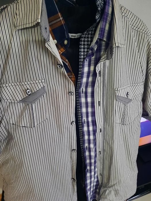 Мъжки ризи с къс и дълъг ръкав