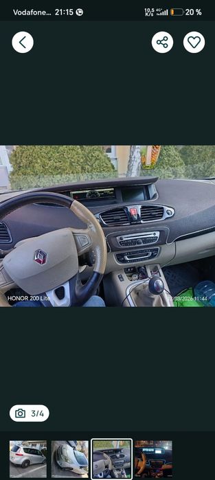 Vand Renault Scénic III (generația a 3-a)