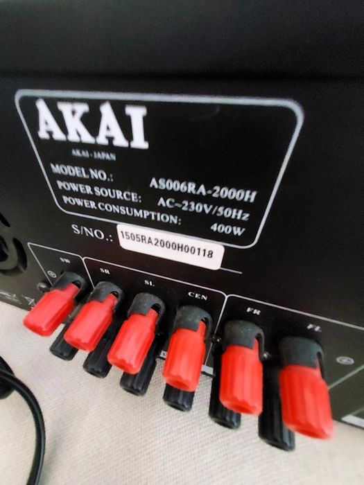 Amplificator AKAI plus bonus un DVD