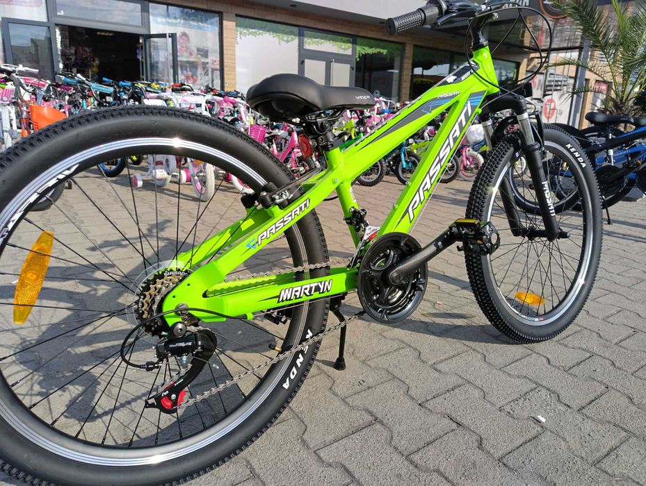 PASSATI Алуминиев велосипед 24" MARTYN зелен