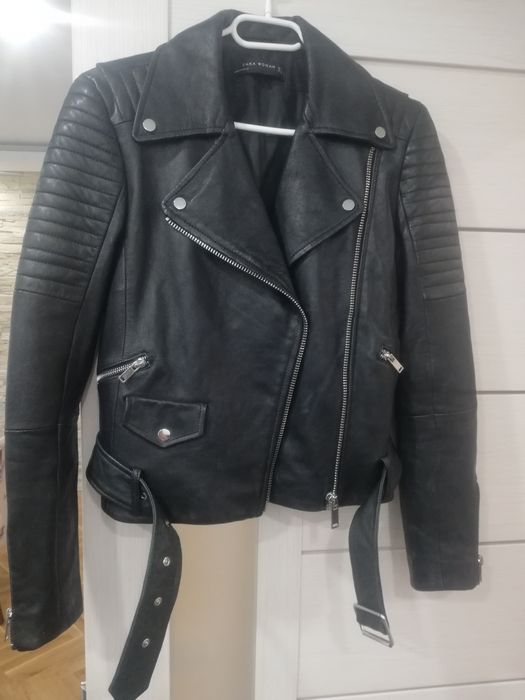 Естествена кожа яке ZARA