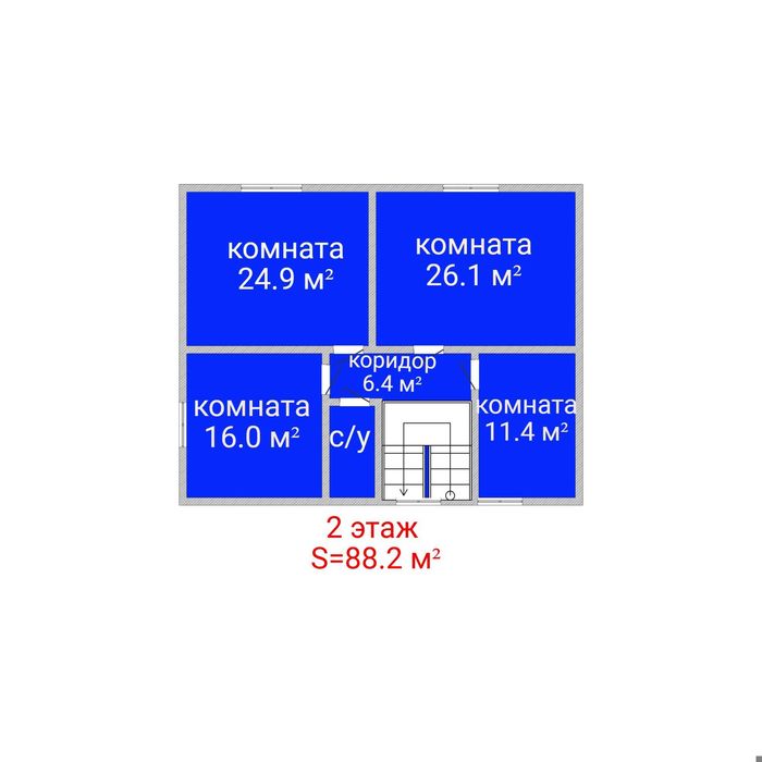Шикарный трёхуровневый дом
