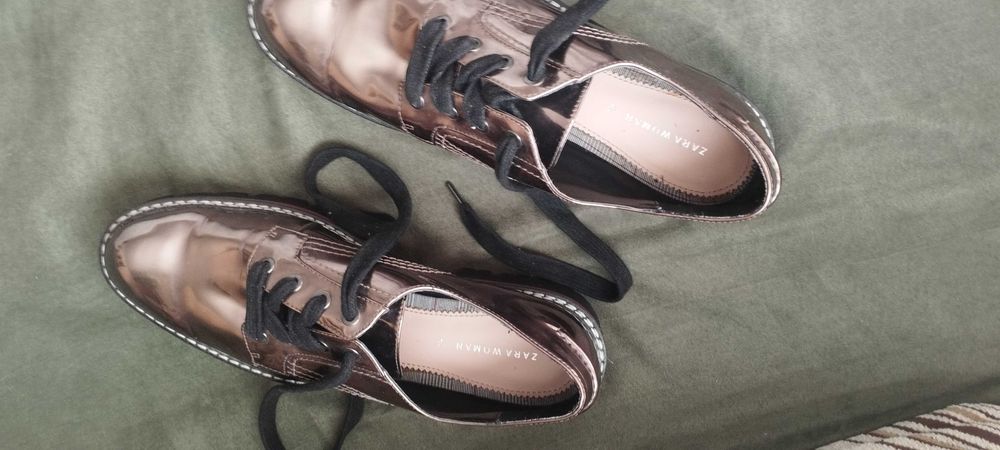 Страхотни обувки Zara, Нови, р-р 41