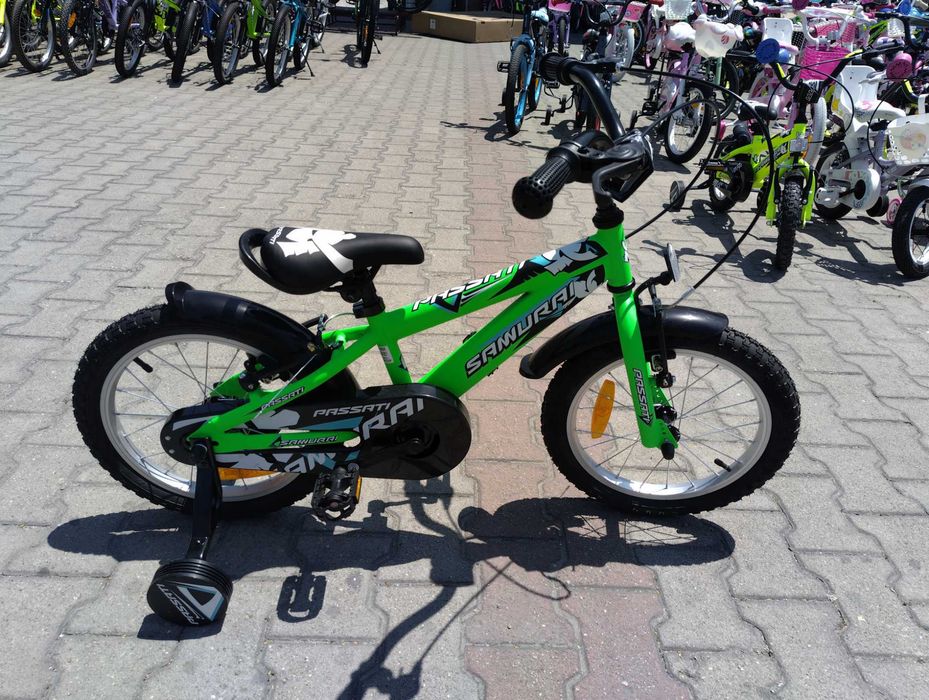 PASSATI Велосипед 16" SAMURAI зелен