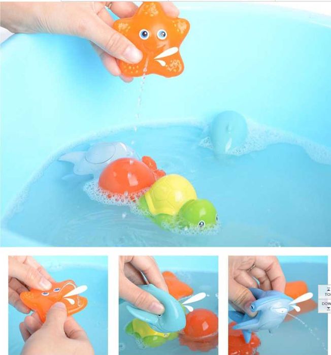 Развивающие интерактивные игрушки для ванной и купания
