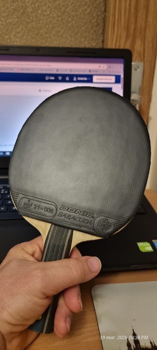 Paleta tenis de masa Sanwei Fextra 7 cu Dhs neo3