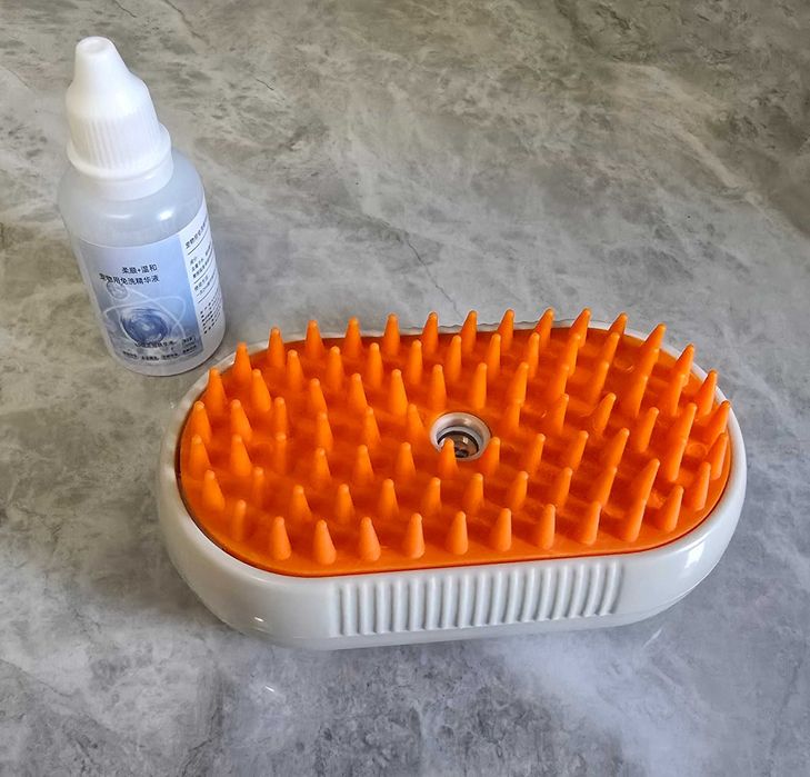 Расческа с паром для животных