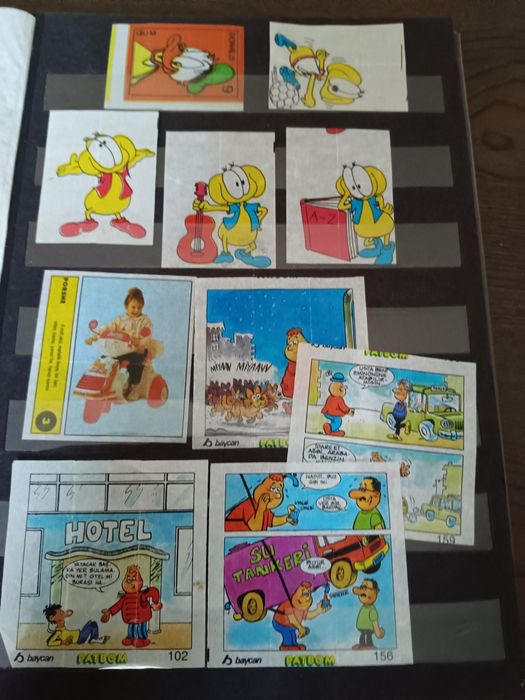 Продам вкладыши от жвачек