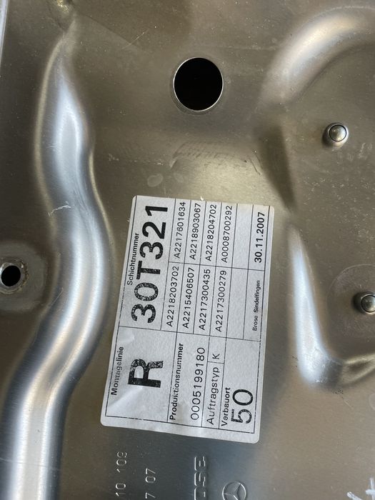 Macara geam stanga / dreapta fata / spate Mercedes w221 s class