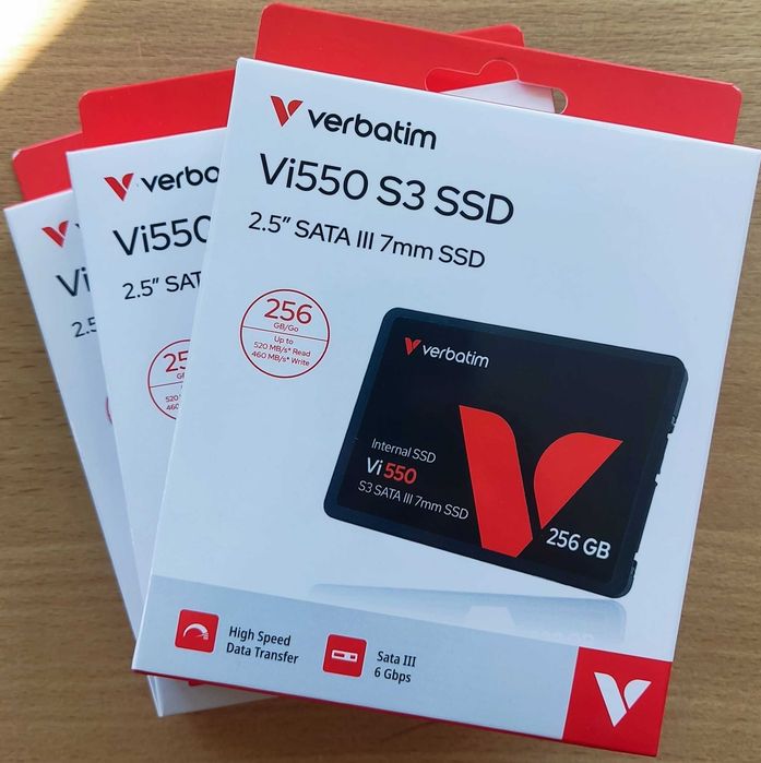 НОВ SSD Verbatim VI550 S3 2.5" 256 GB