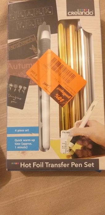 Pix Hot foil transfer pentru creatie