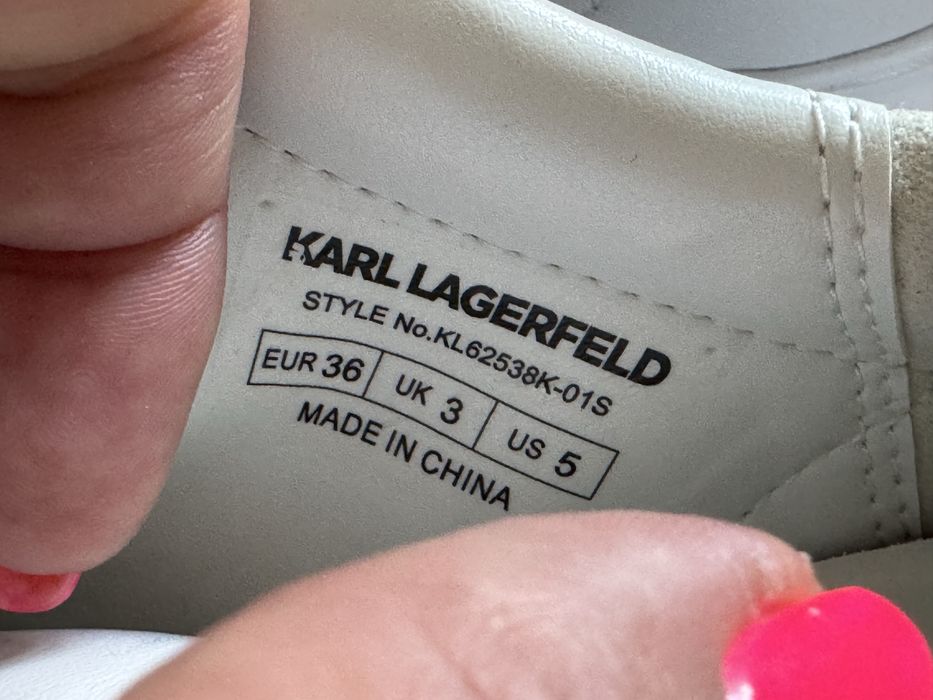 Обувки Karl Lagerfeld-нови!
