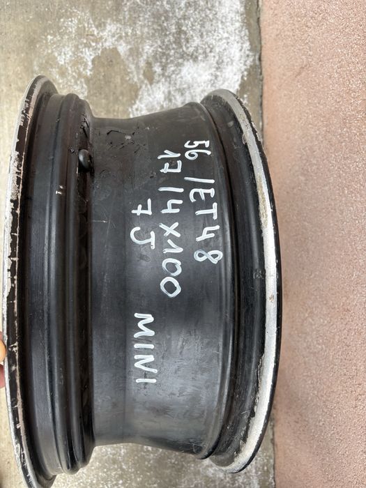 4бр лети джанти за mini/мини купър/17цола/4х100/ет48/ц.отв56/7J/