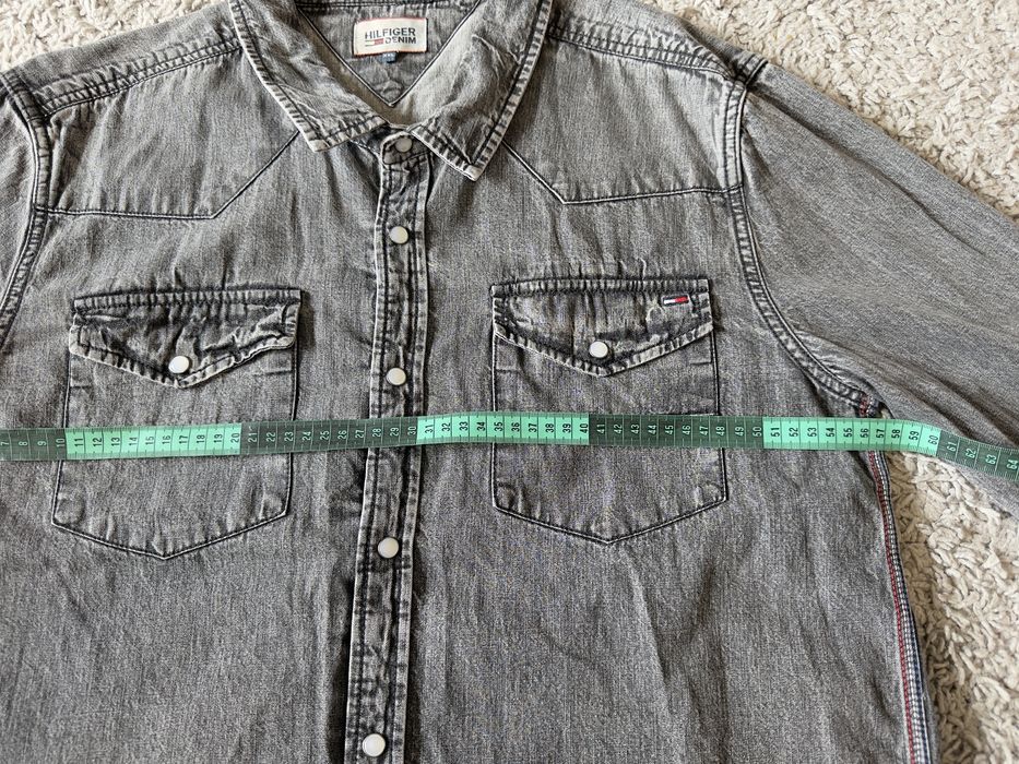 Оригинална мъжка дънкова риза Hilfiger denim, XXL