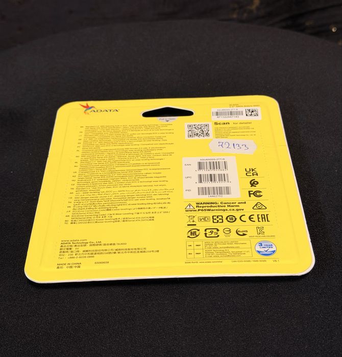 Ssd Adata Sigilat 2Tb