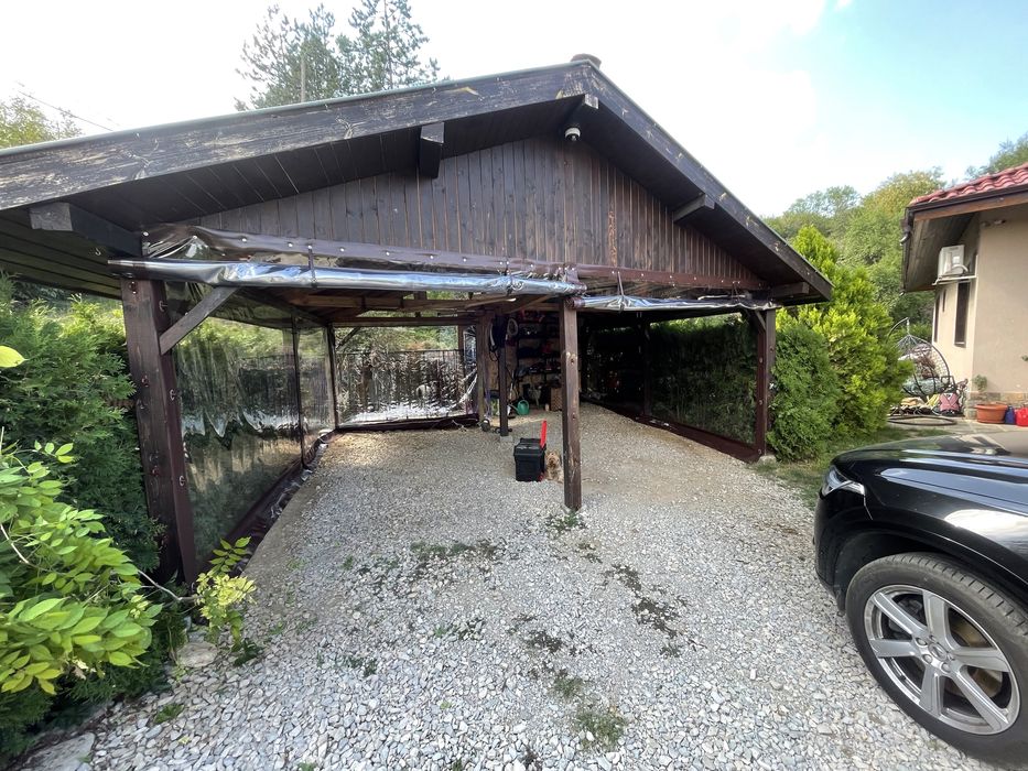 Верроупорни завеси PVC винил кристал ветробрани найлони тенти сенници