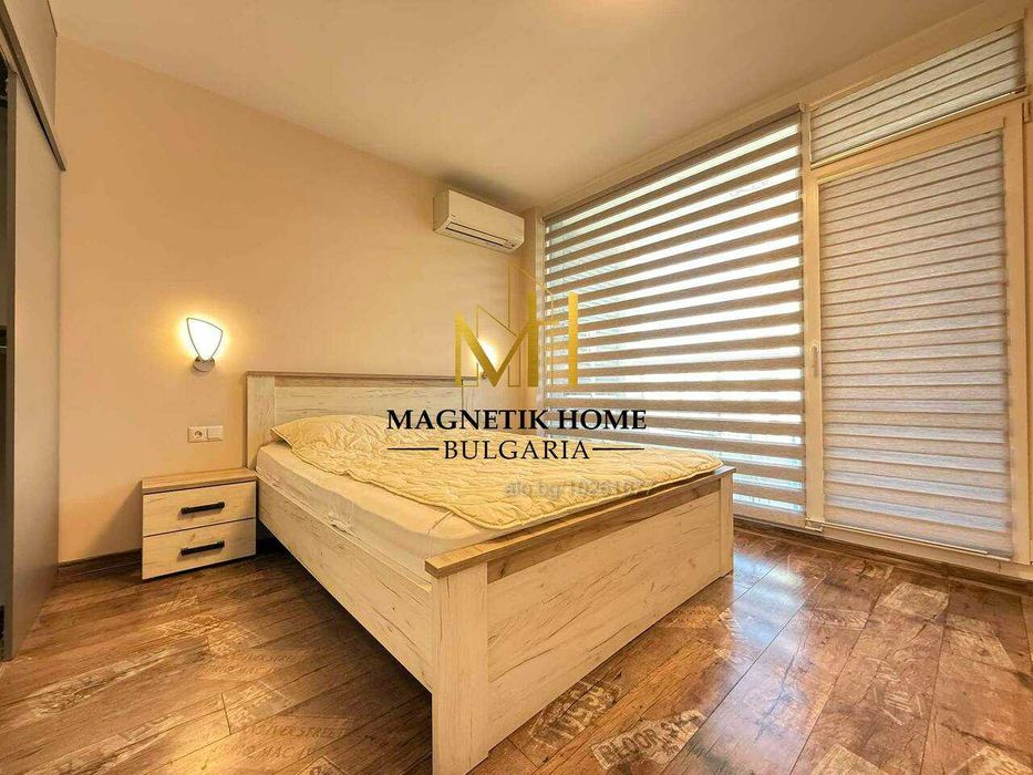 Модерен двустаен апартамент с ПАРКОМЯСТО до х-л Мираж в ж.к. Славейков