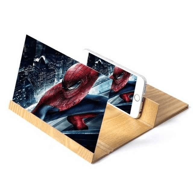 Преносима лупа за уголемен екран за домашно кино (защита на очите)