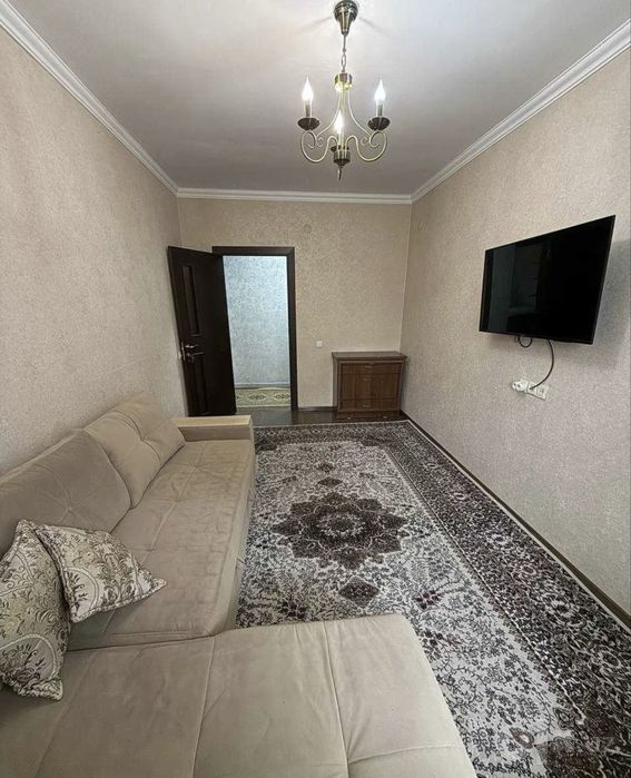Сдается 3 ком Сергели 5 А. Новостройка