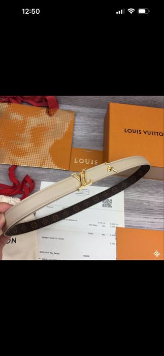 Curea LV piele naturala full box