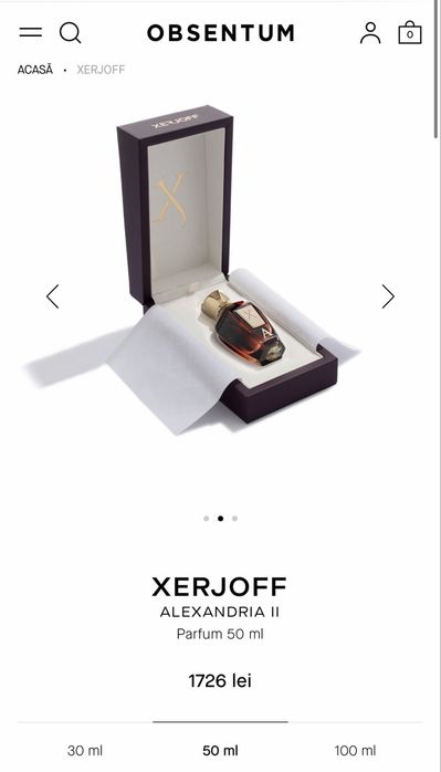 Xerjoff Alexandria II Parfum 50 ml
