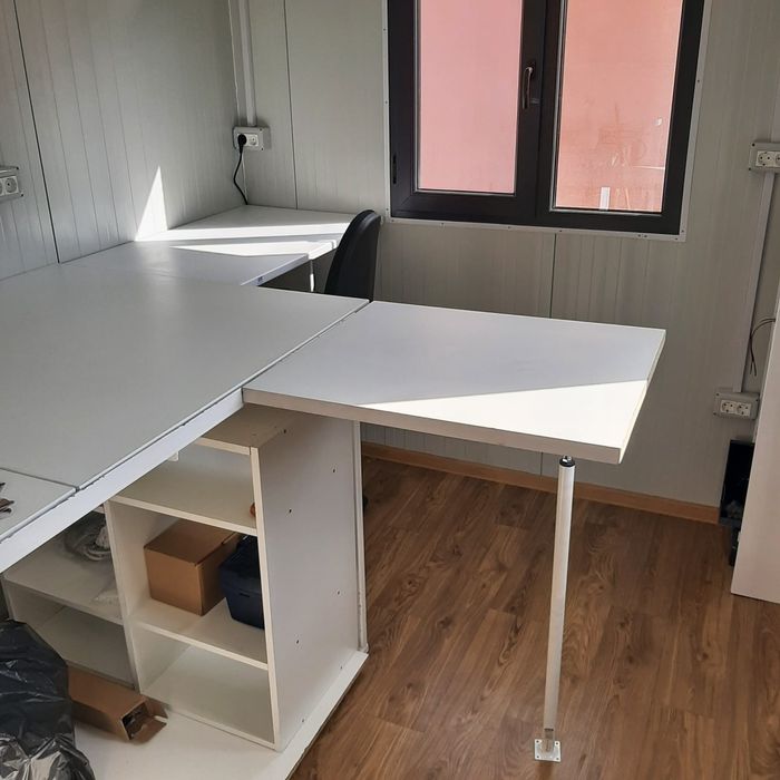 Container modula 6x2,4m complet echipat