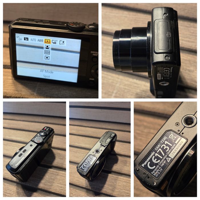Aparat foto compact Panasonic Lumix DMC-TZ40 18.1 MP Zoom optic 20x Leica Full HD WiFi + GPS