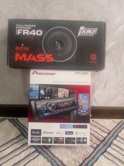 Magnitafon va karnay  yangi ishlatilmagan