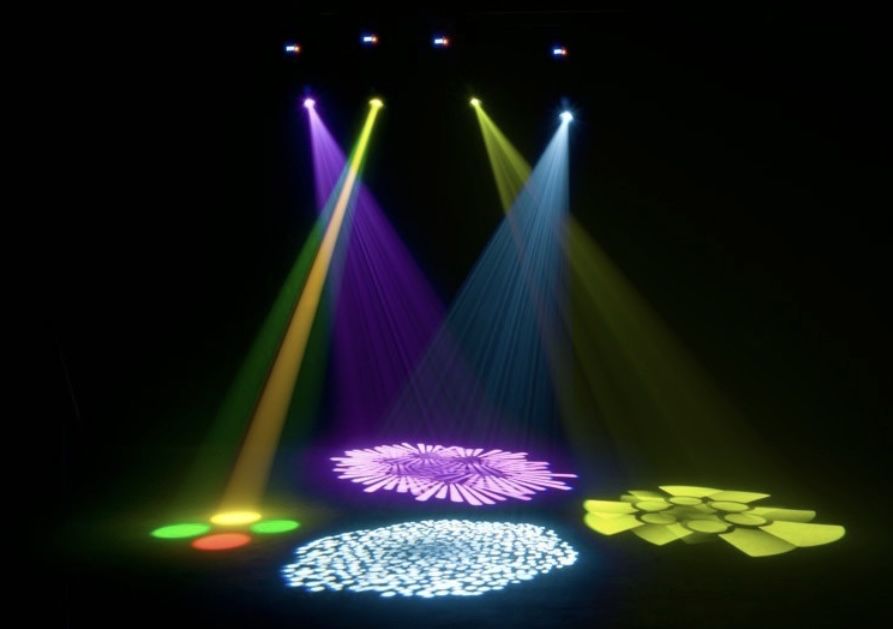 Moving Head Led Adj Focus Spot 2 lumini dj band