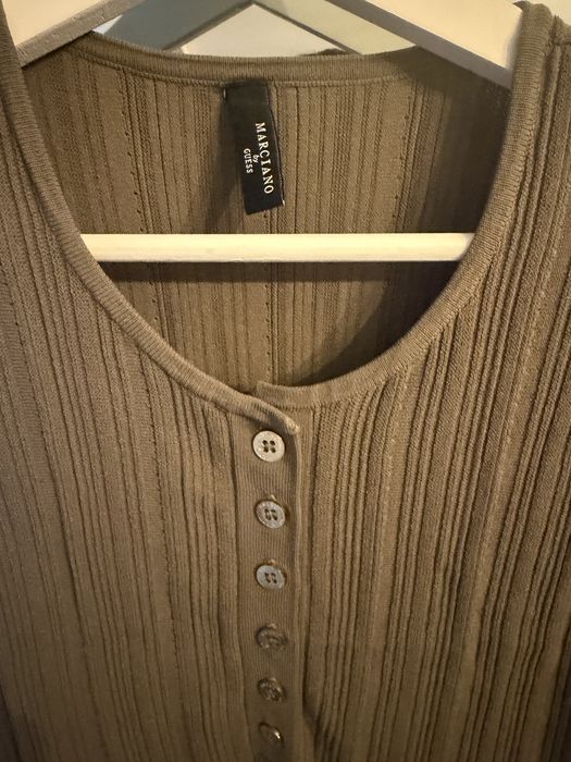 Тъмнозелена рокля Guess - M