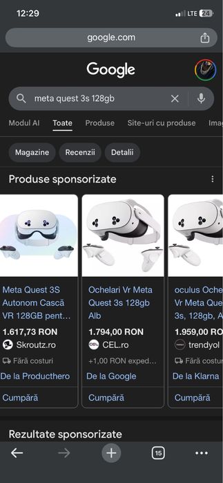 Oculus meta quest 3s 128gb