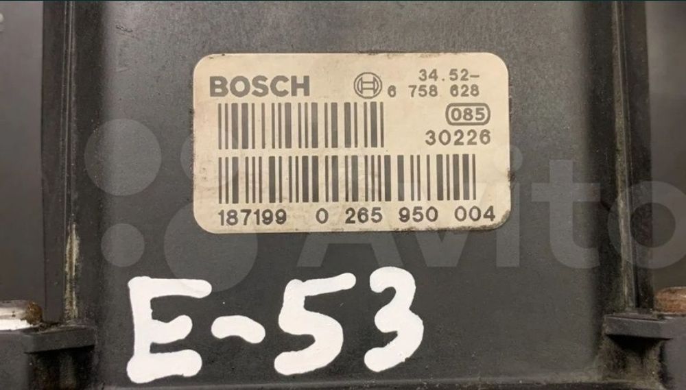 Ремонт блоков ABS (Bosch 5.7) для BMW E38; E39; E53; E65