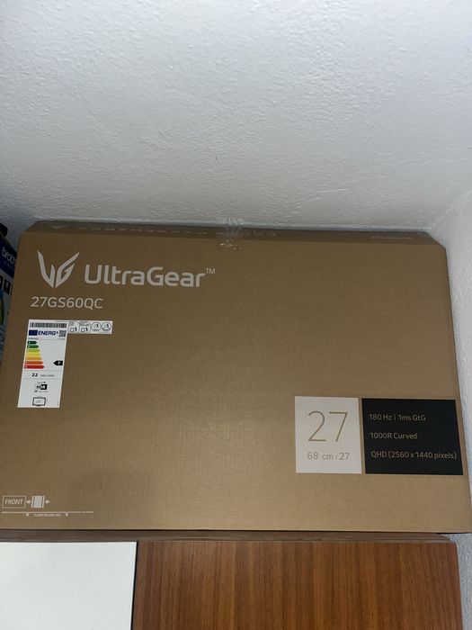 Monitor Ultragear 27 QHD 180Hz