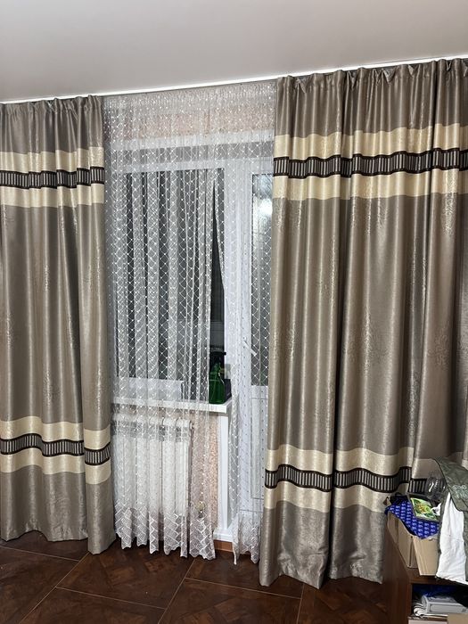 Продам шторы и тюль