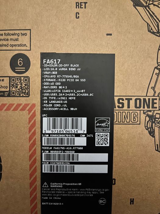 Мощный Игровой Ноутбук TUF A16 Advantage Edition