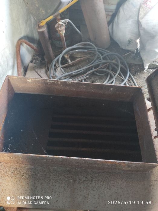 Печь металлическая