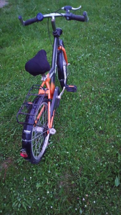 Bicicletă copii Germania, cu accesorii: iluminat, dinam, cadou