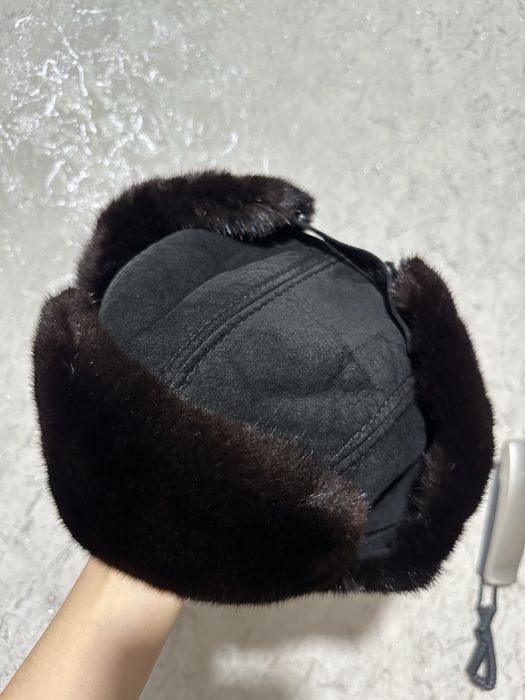 Мужская шапка норка