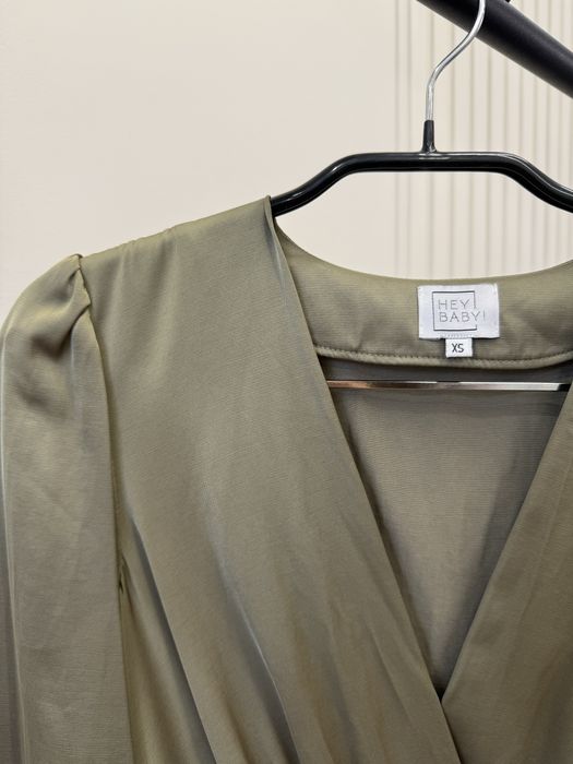 Платье на запах, миди