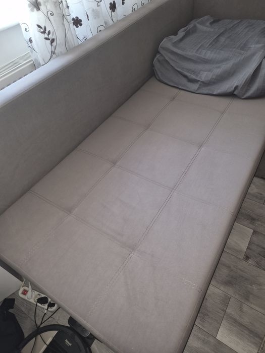 Coltar  cu lada, transformare in pat dublu