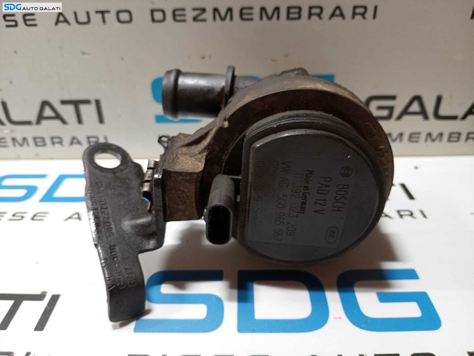 Pompa Secundara Auxiliara Recirculare Apa Volkswagen Golf 7 2.0 TDI 2013 - 2017 Cod 5G0965567 0392023209 [M7234]
