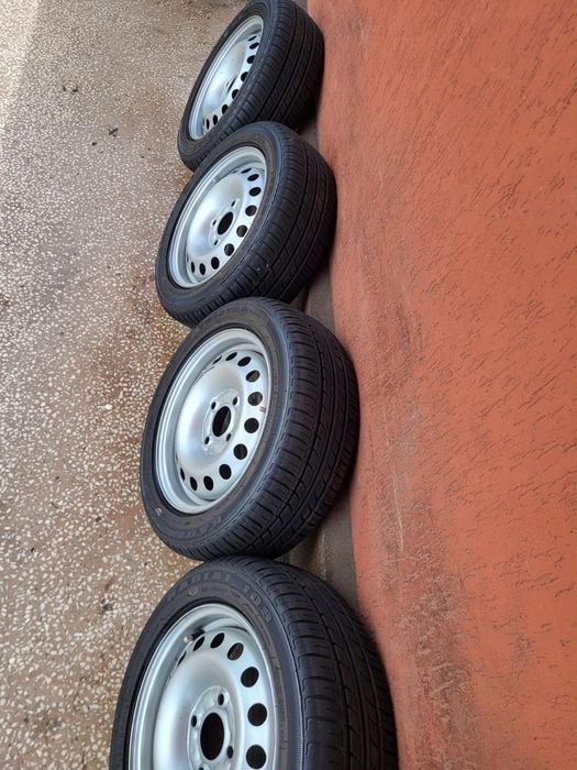 Set 4 jante tabla 13” 4x100 ET36 cu anvelope NOI 165/55R13